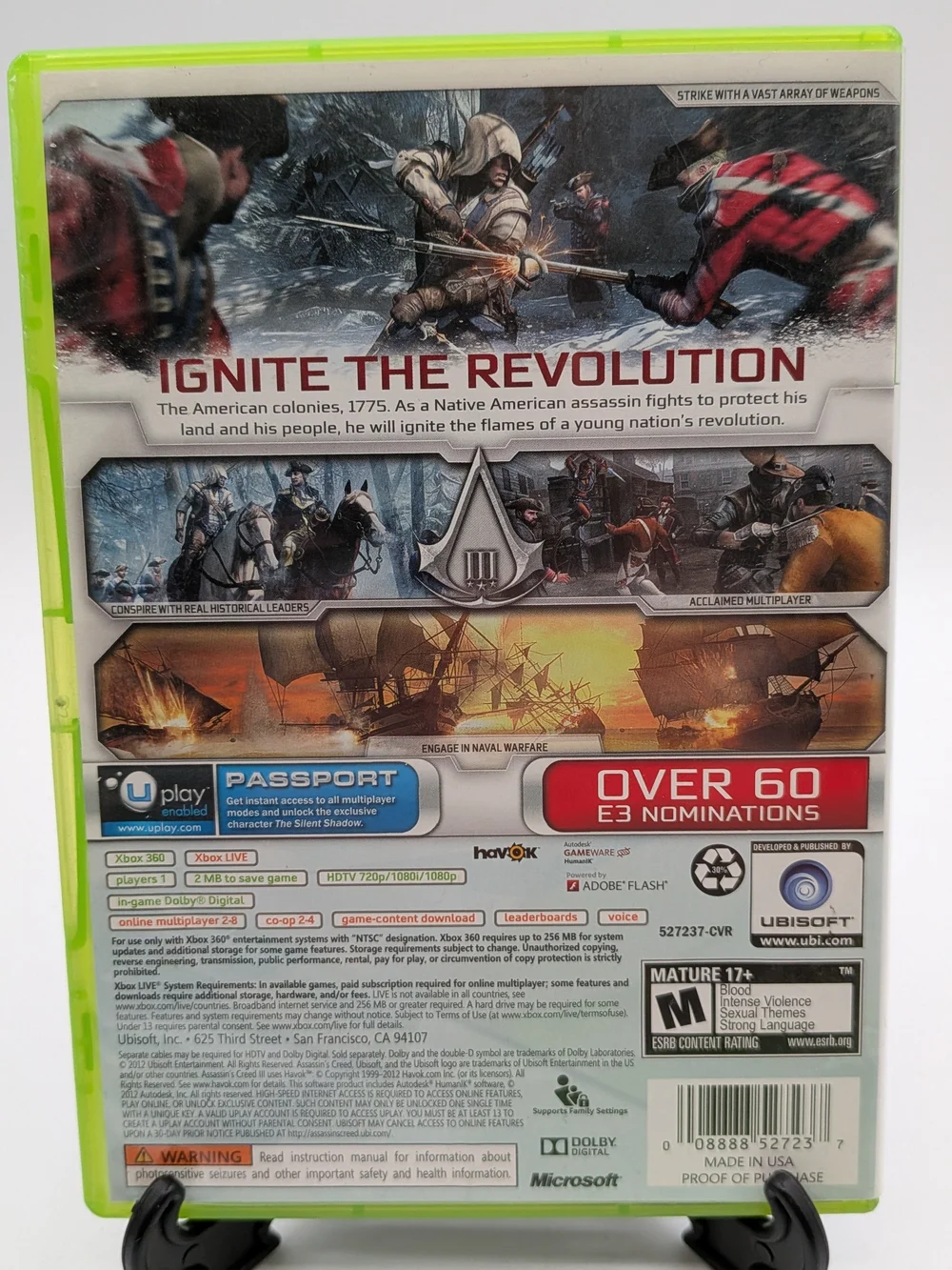 Xbox 360 - 4 Game 🎮 Bundle - BF3 / BF4 / ASSASSINS CREED 3 / GLEE KARAOKE REVOL
